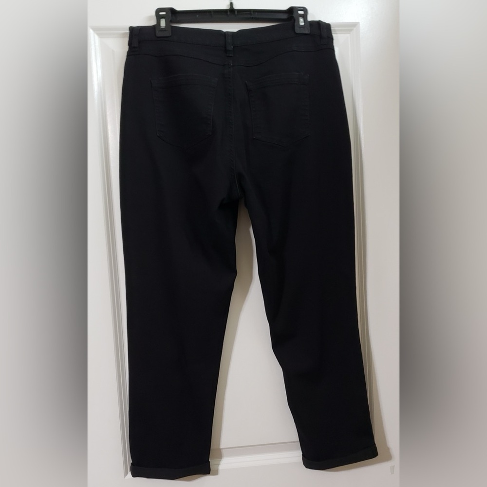 DG2 by Diane Gilman Black Women Jeans Size 14